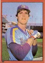 1982 Topps Baseball Stickers     232     Bruce Bochte